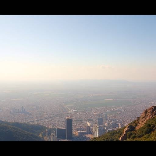 Vue panoramique d'un plateau de tournage
